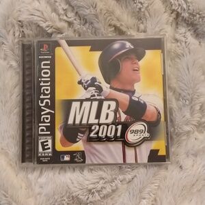 PlayStation 1 MLB 2001 game by 989 Sports